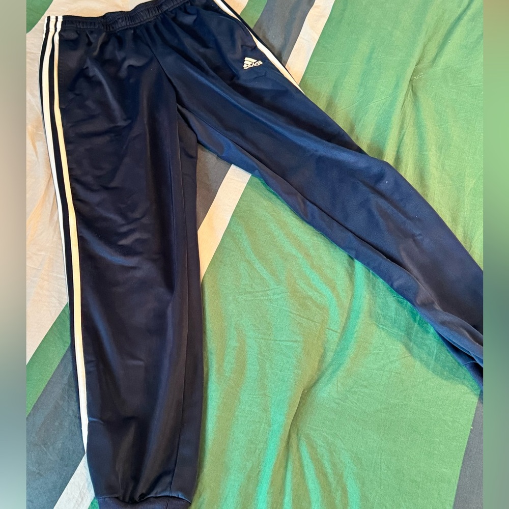 Navy Adidas Track Pants